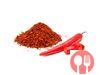 Chile pepper is ground