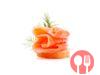 Slightly salted salmon